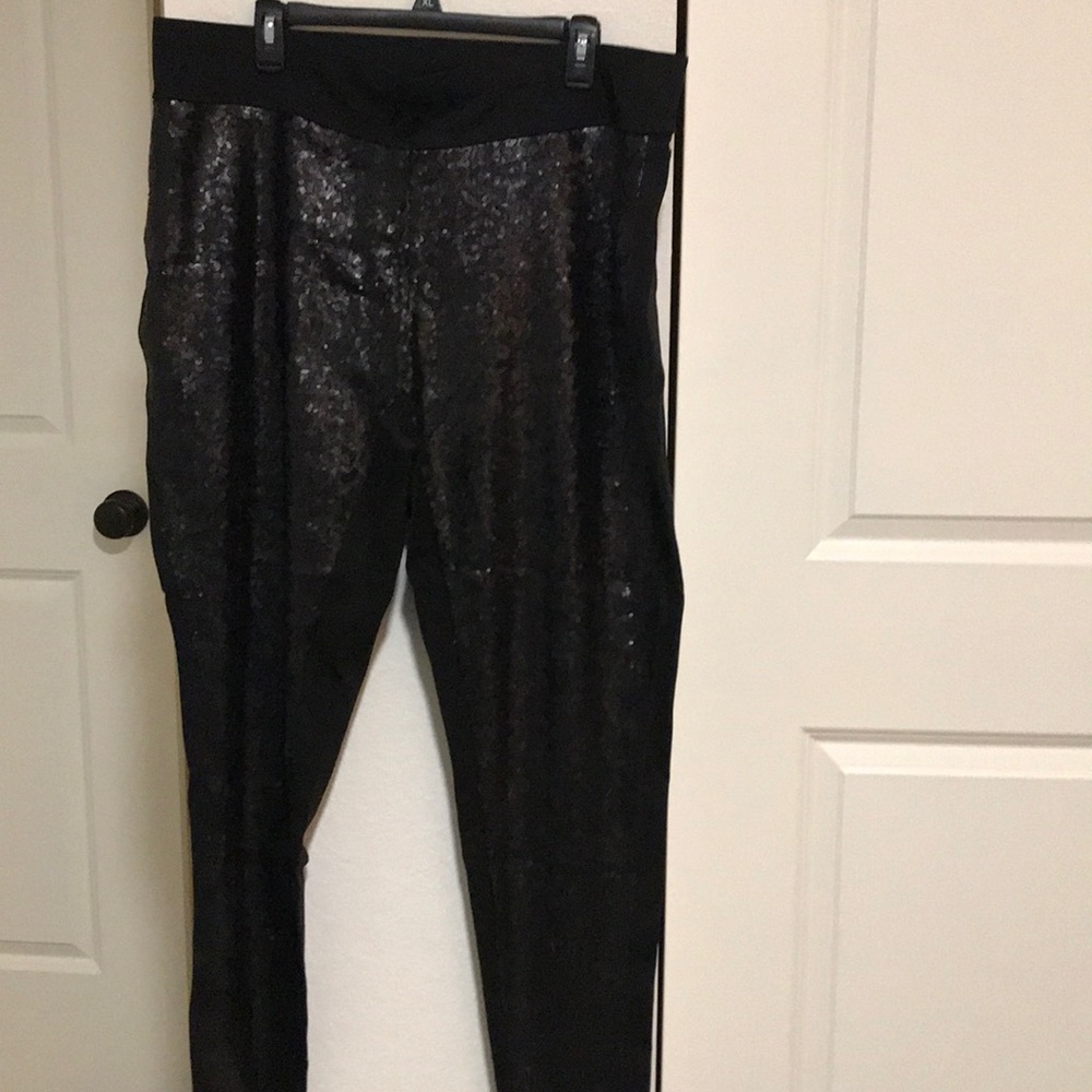 Very cool flattering pants. Stretch material